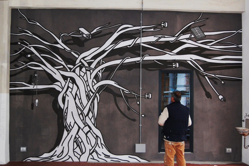 Street Art Tree