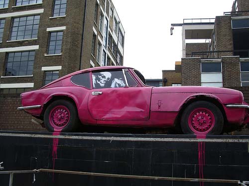 Banksy Car